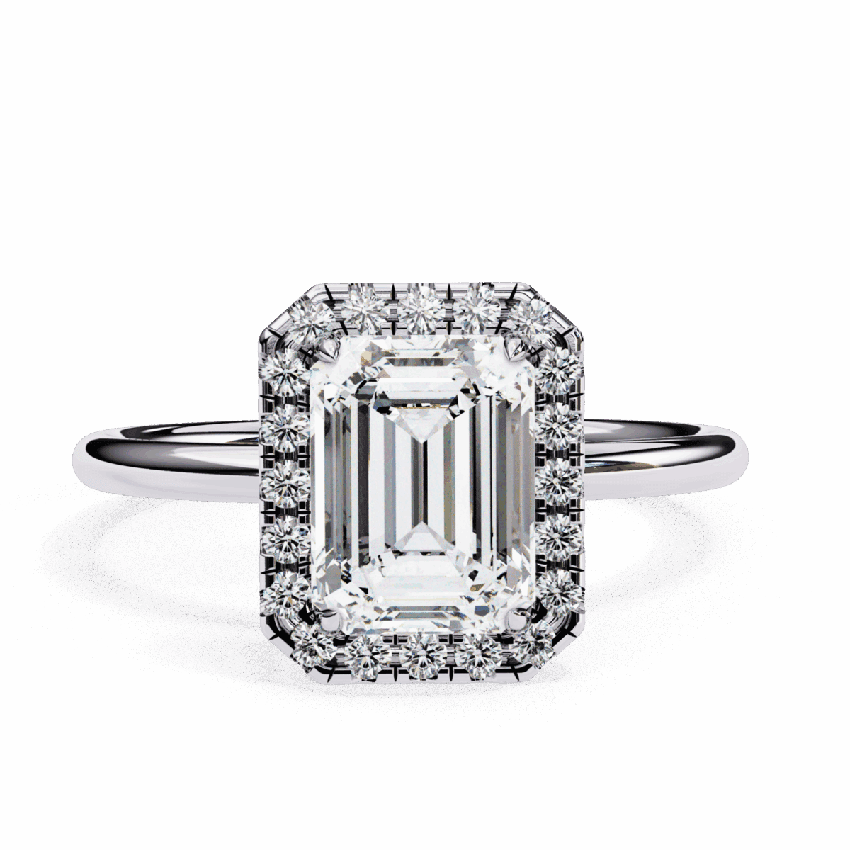 1.75 Carat Emerald Cut Legacy Solitaire Ring  Image 1