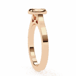 0.75 Carat Round Cut Minimalist Solitaire Engagement Ring - Image 10