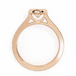 0.75 Carat Round Cut Minimalist Solitaire Engagement Ring - Image 11