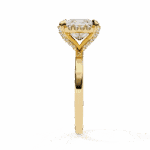 2.25 Carat Princess Cut Classic Solitaire Band - Image 6