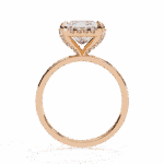 2.25 Carat Princess Cut Classic Solitaire Band - Image 11