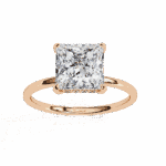 2.25 Carat Princess Cut Eternal Solitaire Wedding Ring - Image 12