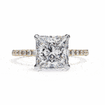 2.5 Carat Princess Cut Forevermore Solitaire Ring - Image 5
