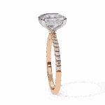 2.5 Carat Princess Cut Forevermore Solitaire Ring - Image 10