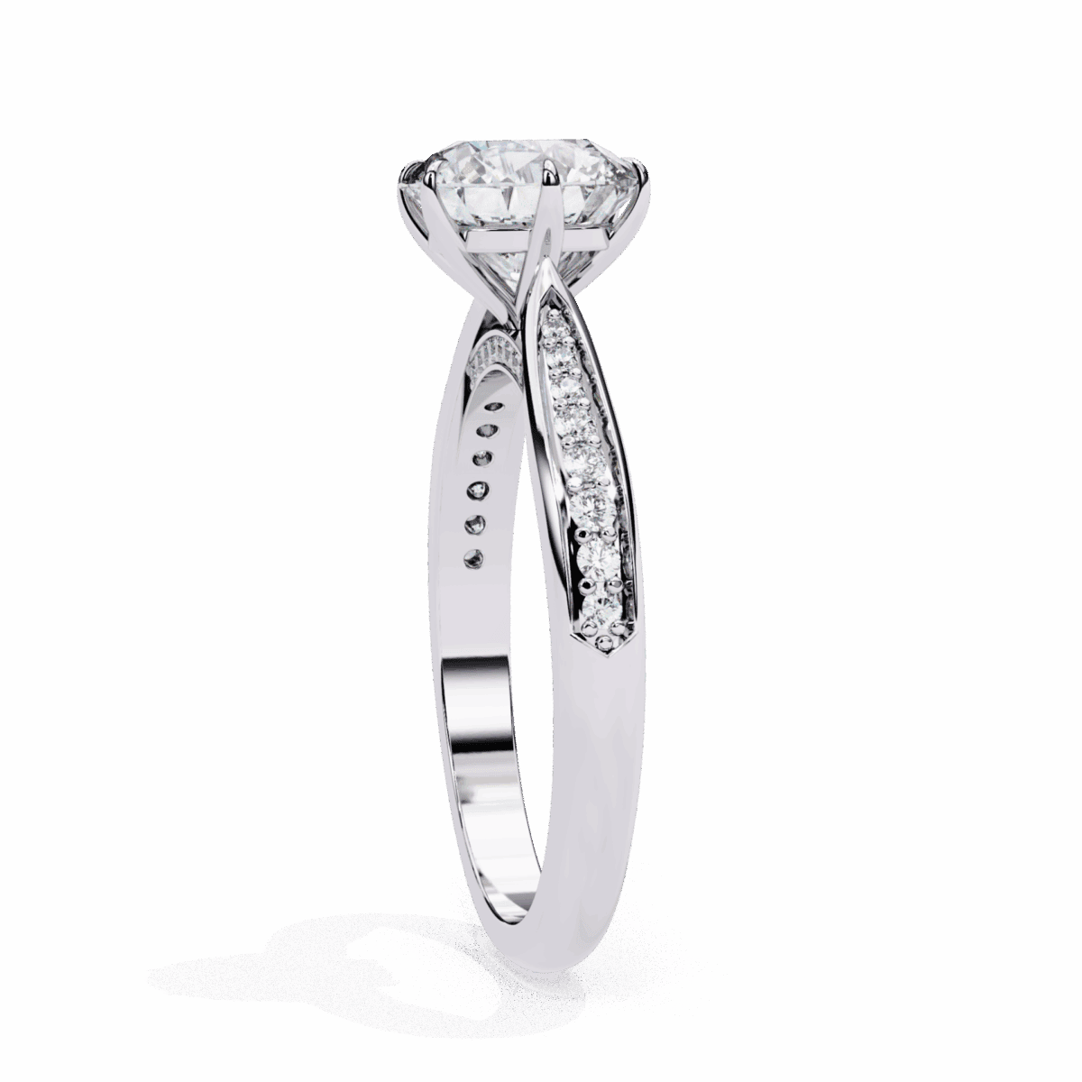 1.25 Carat Round Cut True Love Solitaire Ring  Image 2