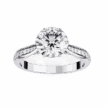 1.25 Carat Round Cut True Love Solitaire Ring - Image 4