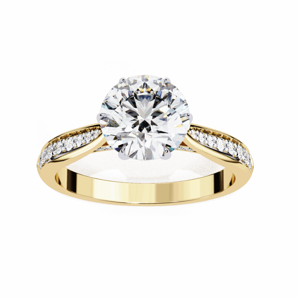 1.25 Carat Round Cut True Love Solitaire Ring  Image 8