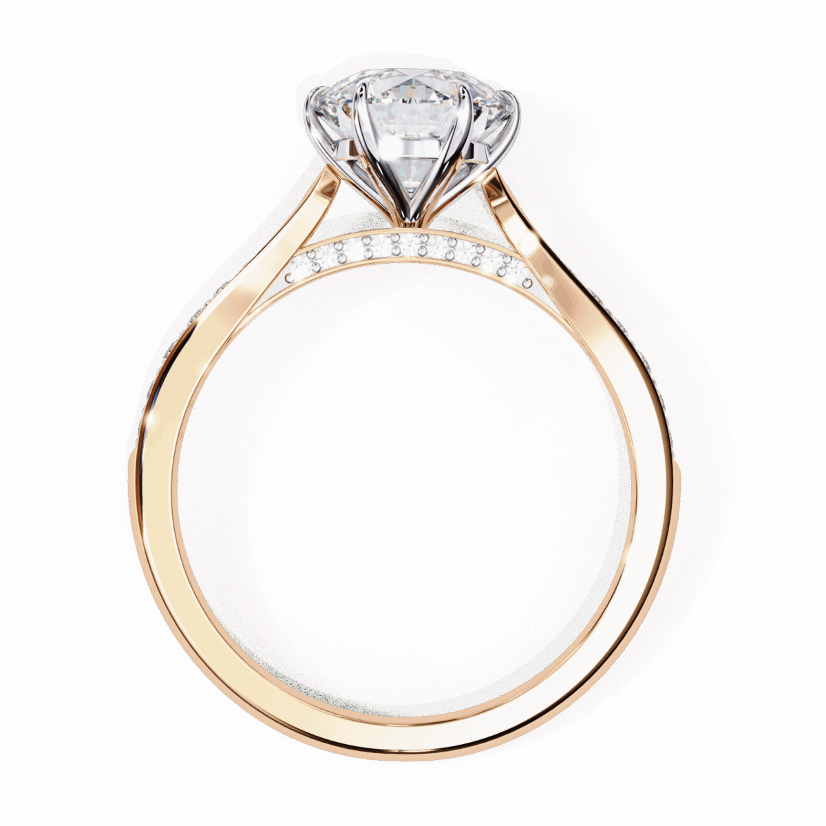 1.25 Carat Round Cut True Love Solitaire Ring  Image 12