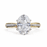 2 Carat Oval Cut True Love Solitaire Ring - Image 5
