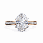 2 Carat Oval Cut True Love Solitaire Ring - Image 9