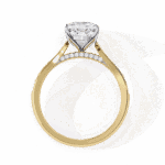 2 Carat Cushion Cut True Love Solitaire Ring - Image 7