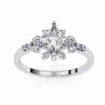 1 Carat Princess Cut Refined Everyday Look