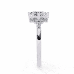 1 Carat Princess Cut Refined Everyday Look - Image 2