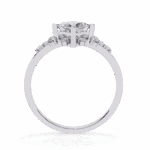 1 Carat Princess Cut Refined Everyday Look - Image 3