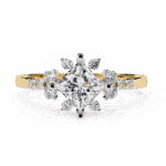 1 Carat Princess Cut Refined Everyday Look - Image 4