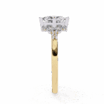 1 Carat Princess Cut Refined Everyday Look - Image 5