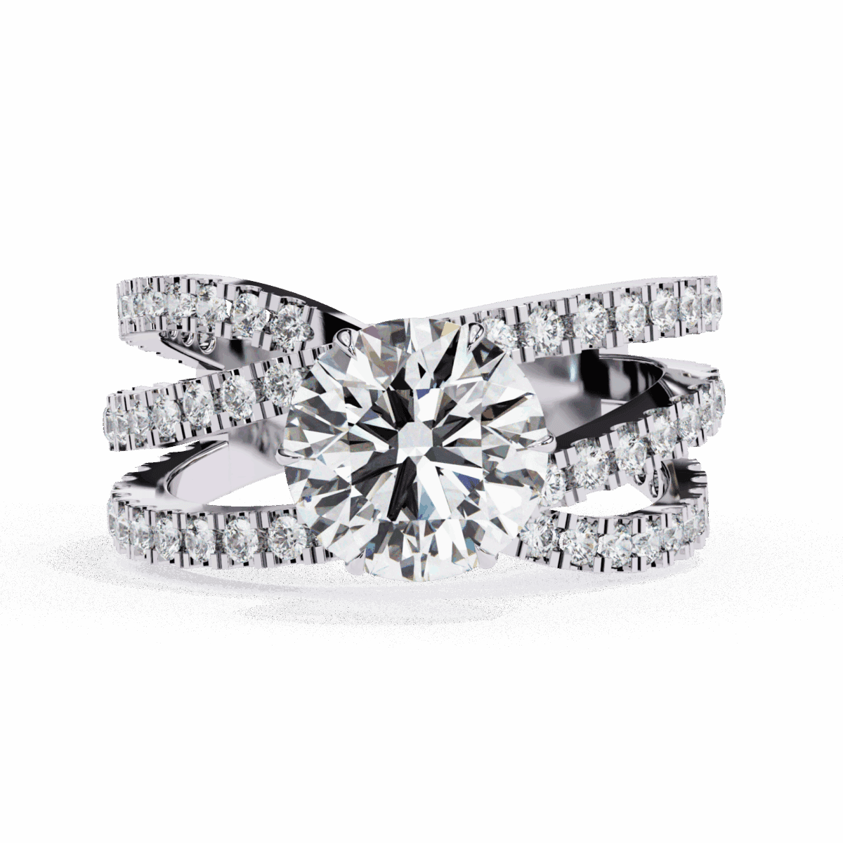 1.75 Carat Round Cut Subtle Shine Ring  Image 1