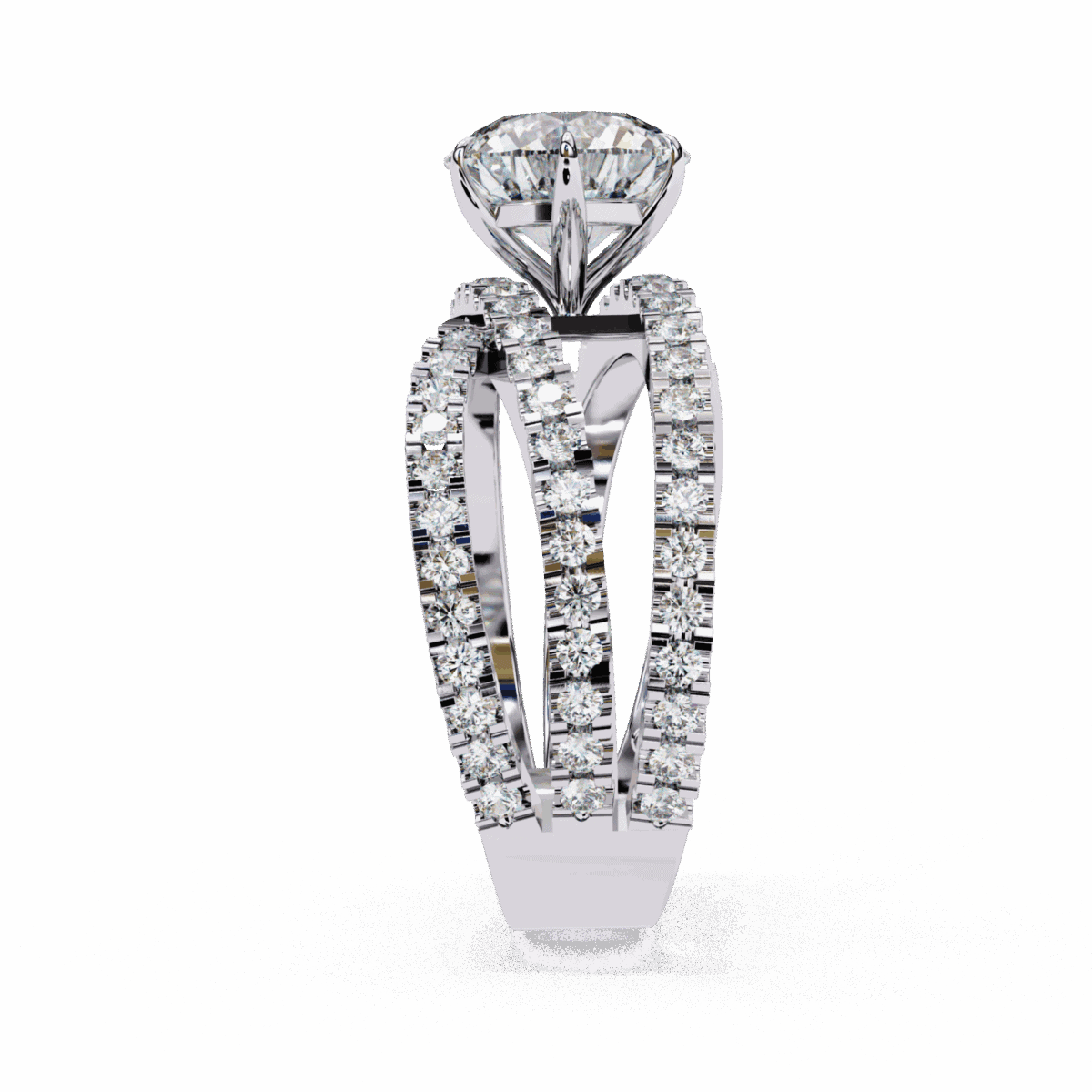 1.75 Carat Round Cut Subtle Shine Ring  Image 2