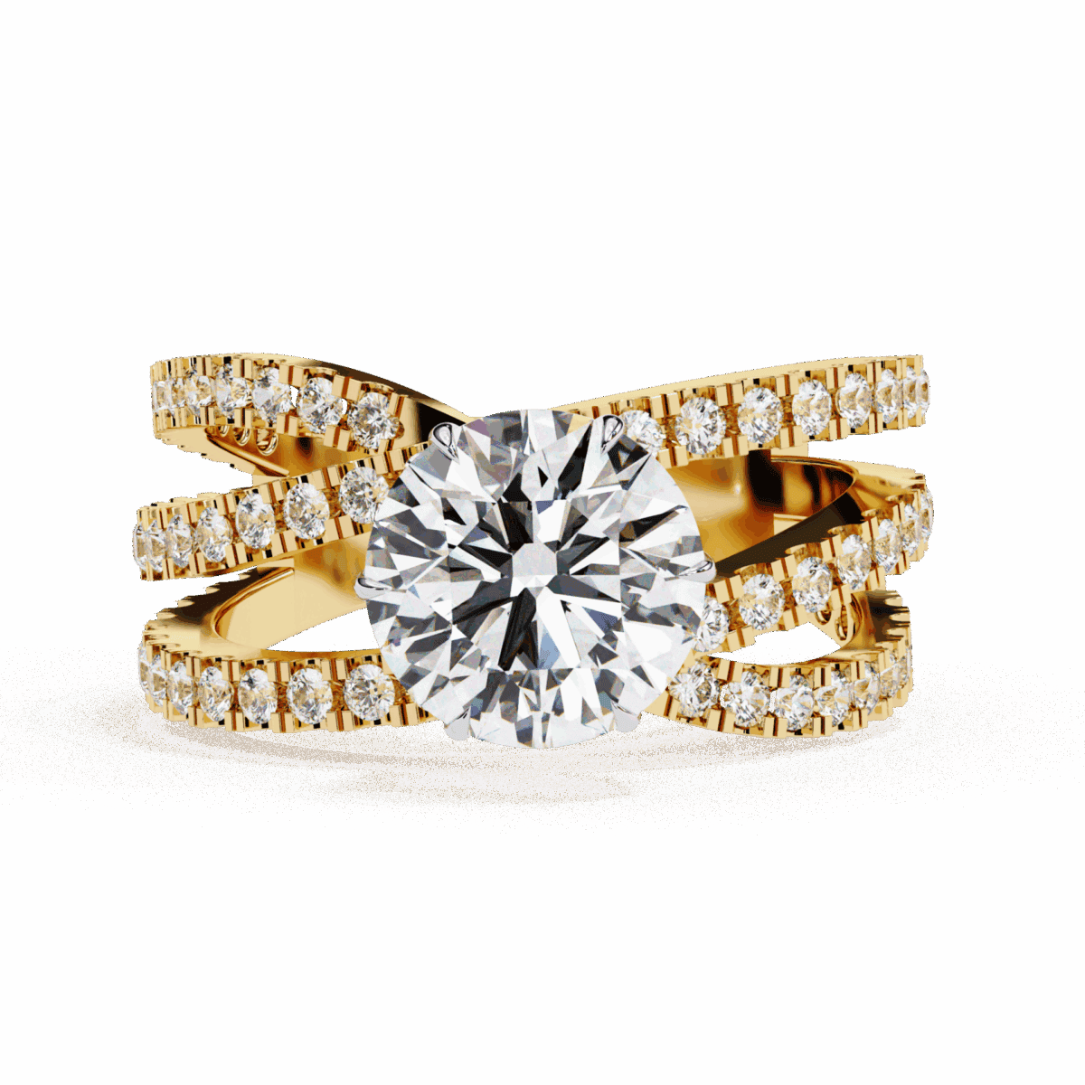 1.75 Carat Round Cut Subtle Shine Ring  Image 5