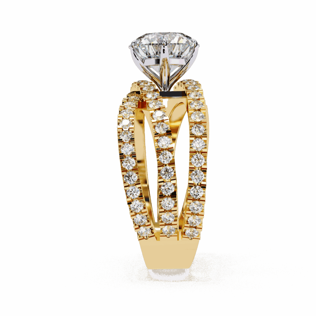 1.75 Carat Round Cut Subtle Shine Ring  Image 6