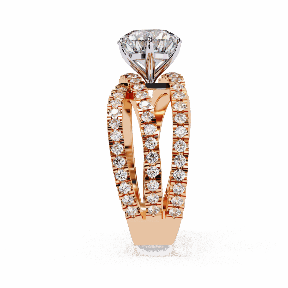 1.75 Carat Round Cut Subtle Shine Ring  Image 10