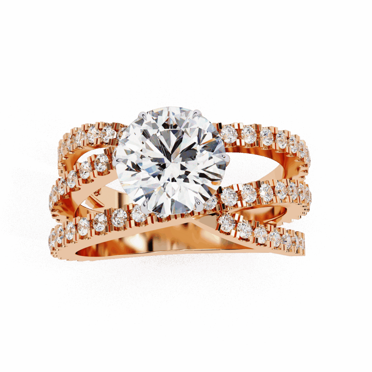 1.75 Carat Round Cut Subtle Shine Ring  Image 12