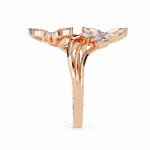 1 Carat Pear and Round Cut Modern Essential Ring - Image 10