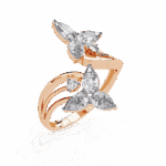 1 Carat Pear and Round Cut Modern Essential Ring - Image 12