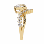 2.5 Carat Heart Cut Signature Wear Ring - Image 6