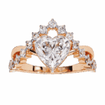 2.5 Carat Heart Cut Signature Wear Ring - Image 12