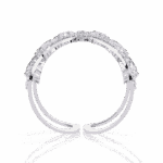 1.5 Carat Pear and Round Cut Modern Essential Ring - Image 4