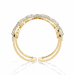 1.5 Carat Pear and Round Cut Modern Essential Ring - Image 8