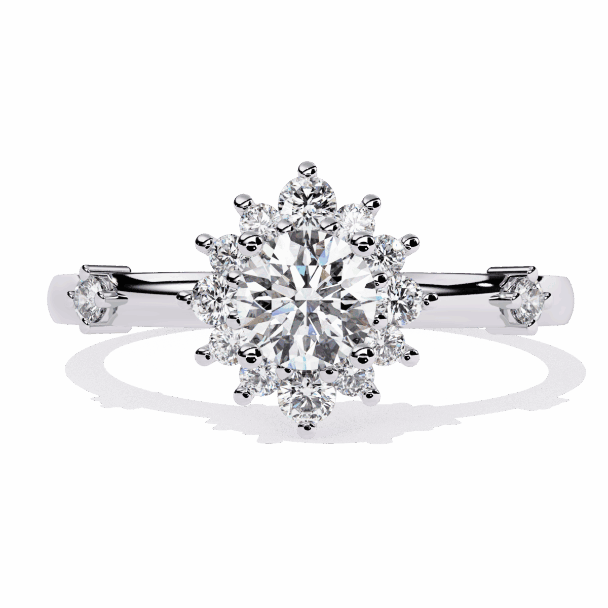 0.5 Carat Round Cut Signature Wear Ring  Image 1