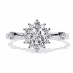 0.5 Carat Round Cut Signature Wear Ring