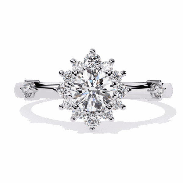 0.5 Carat Round Cut Signature Wear Ring