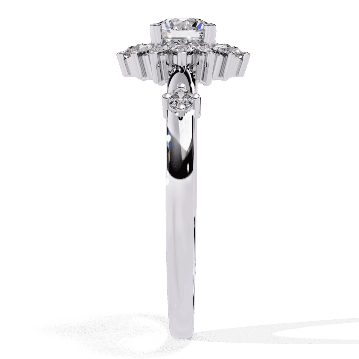 0.5 Carat Round Cut Signature Wear Ring  Image 2