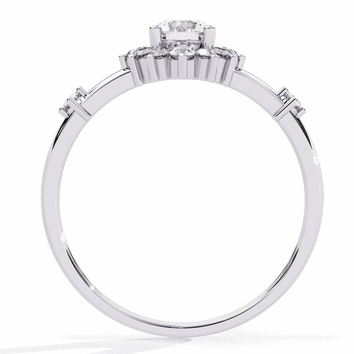 0.5 Carat Round Cut Signature Wear Ring  Image 3