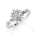 0.5 Carat Round Cut Signature Wear Ring - Image 4