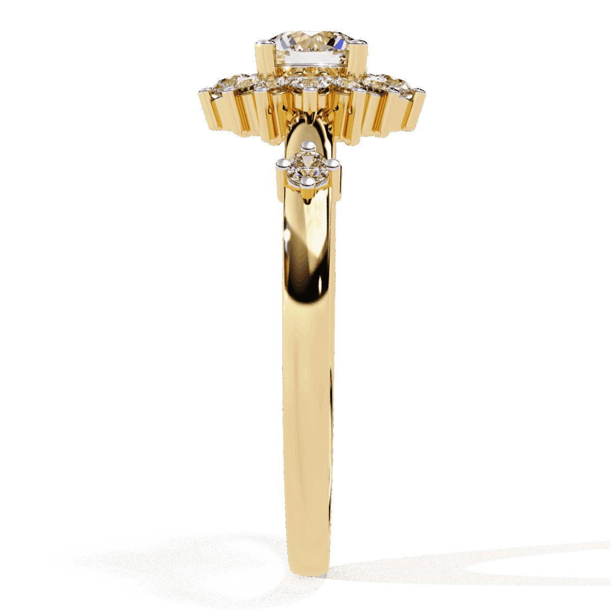 0.5 Carat Round Cut Signature Wear Ring  Image 6