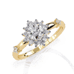 0.5 Carat Round Cut Signature Wear Ring - Image 8