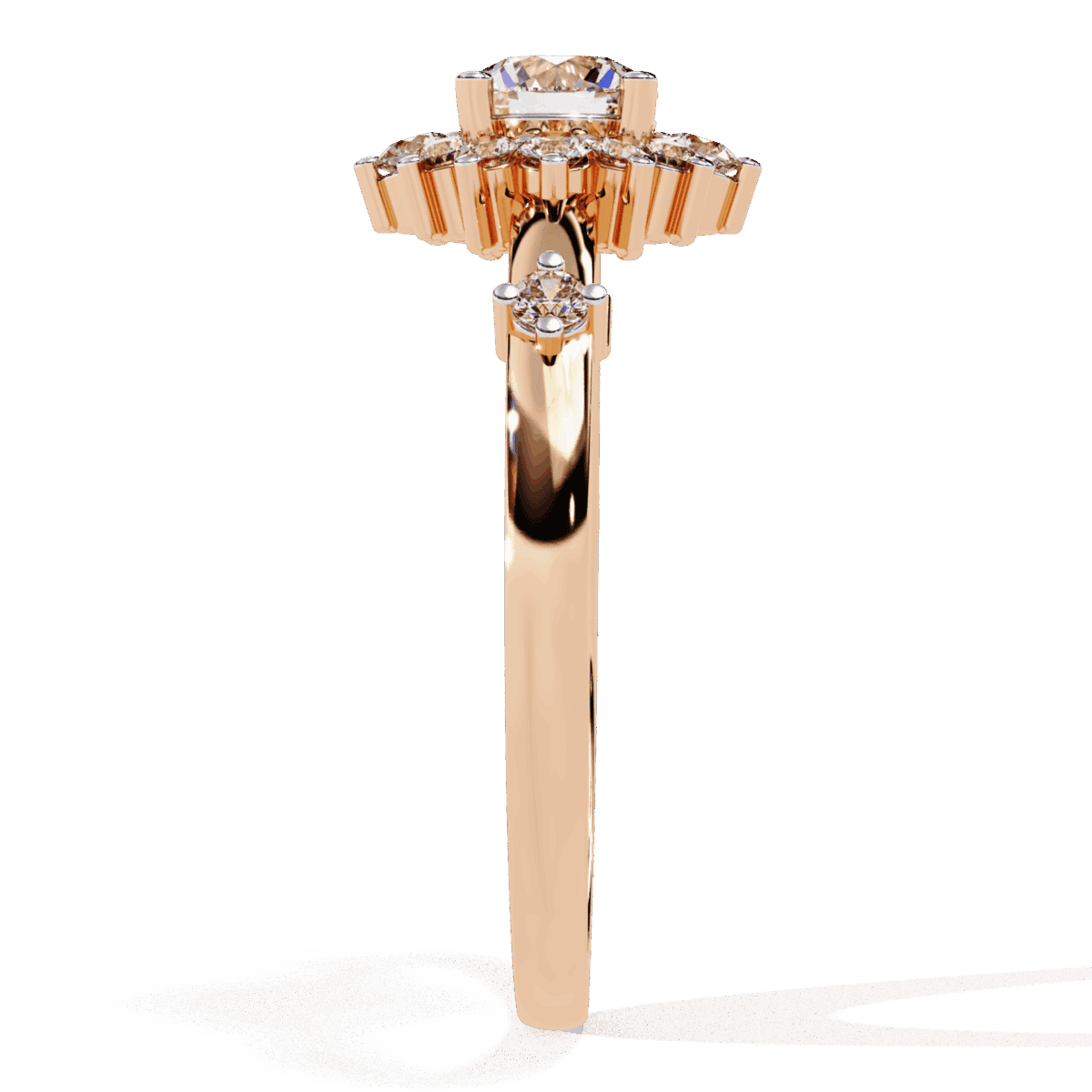 0.5 Carat Round Cut Signature Wear Ring  Image 10