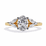 1.25 Carat Oval Cut Minimal Statement Ring - Image 5