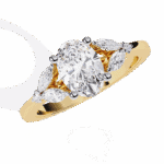 1.25 Carat Oval Cut Minimal Statement Ring - Image 8