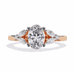 1.25 Carat Oval Cut Minimal Statement Ring - Image 9