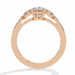 1.25 Carat Oval Cut Minimal Statement Ring - Image 11