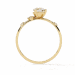 0.5 Carat Round Cut Minimal Statement Ring - Image 7