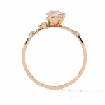 0.5 Carat Round Cut Minimal Statement Ring - Image 11