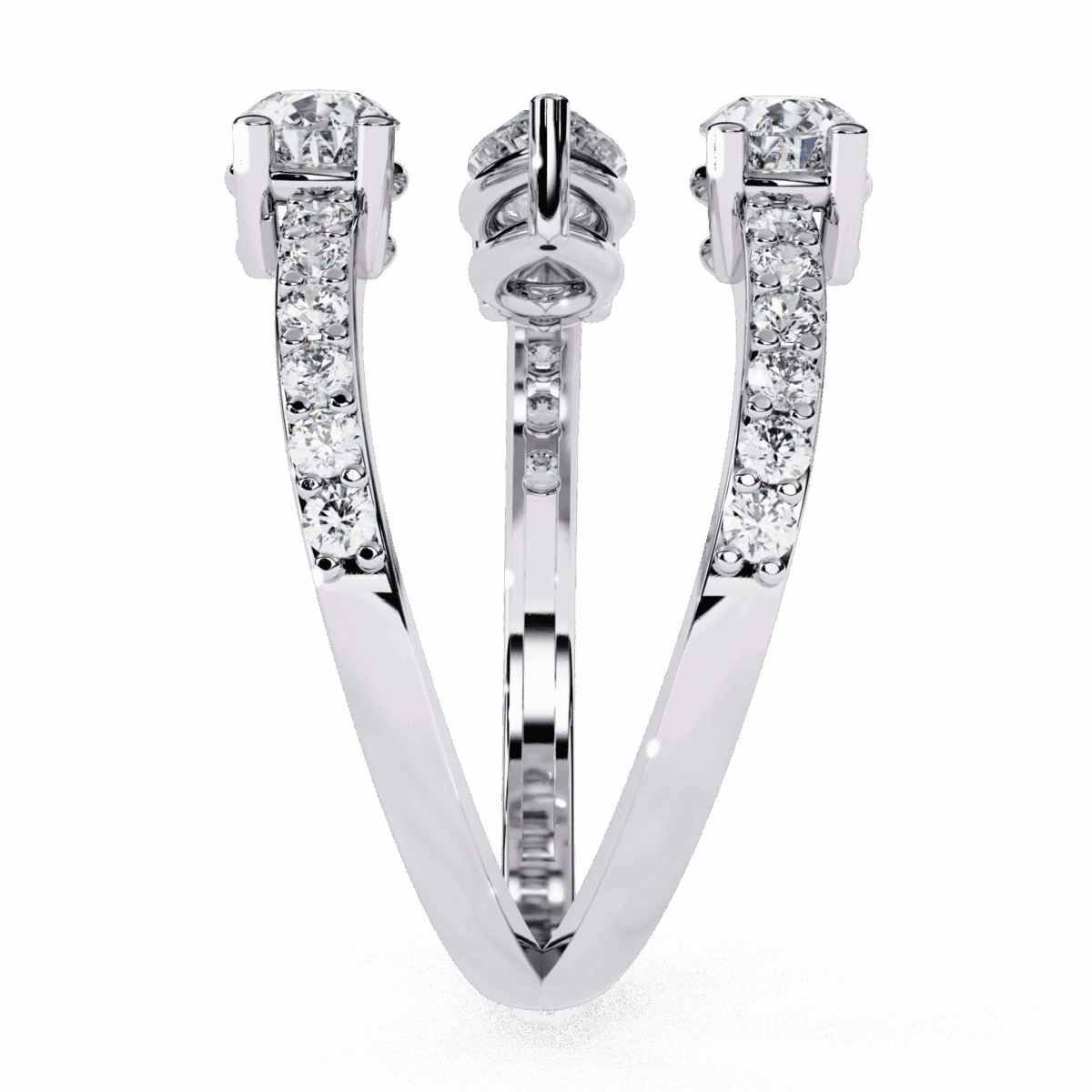 1.25 Carat Pear Cut Modern Essential Ring  Image 3