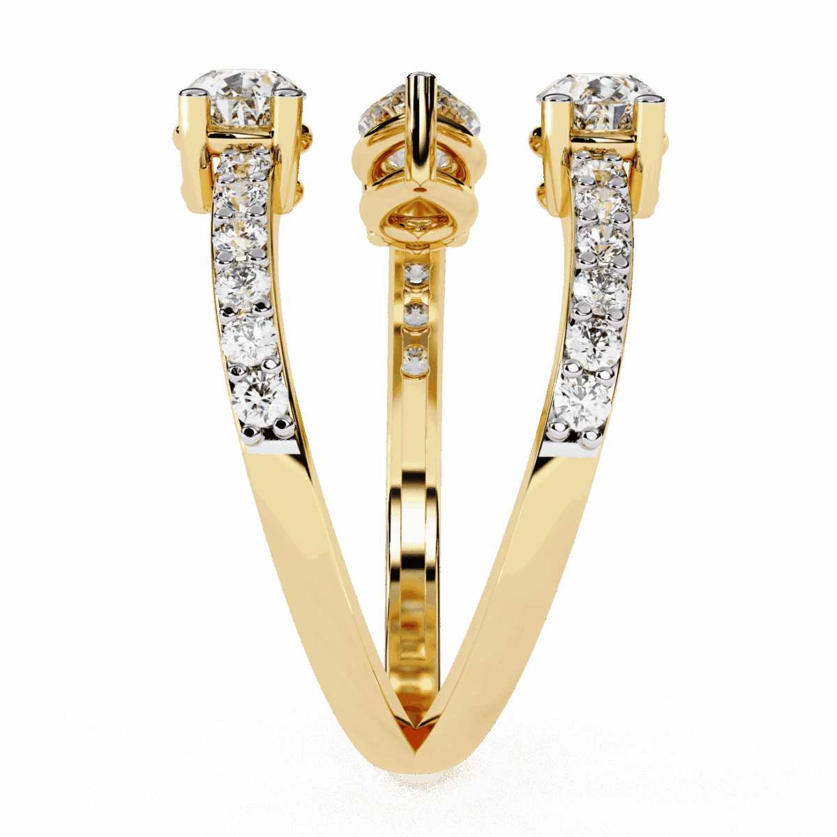 1.25 Carat Pear Cut Modern Essential Ring  Image 7