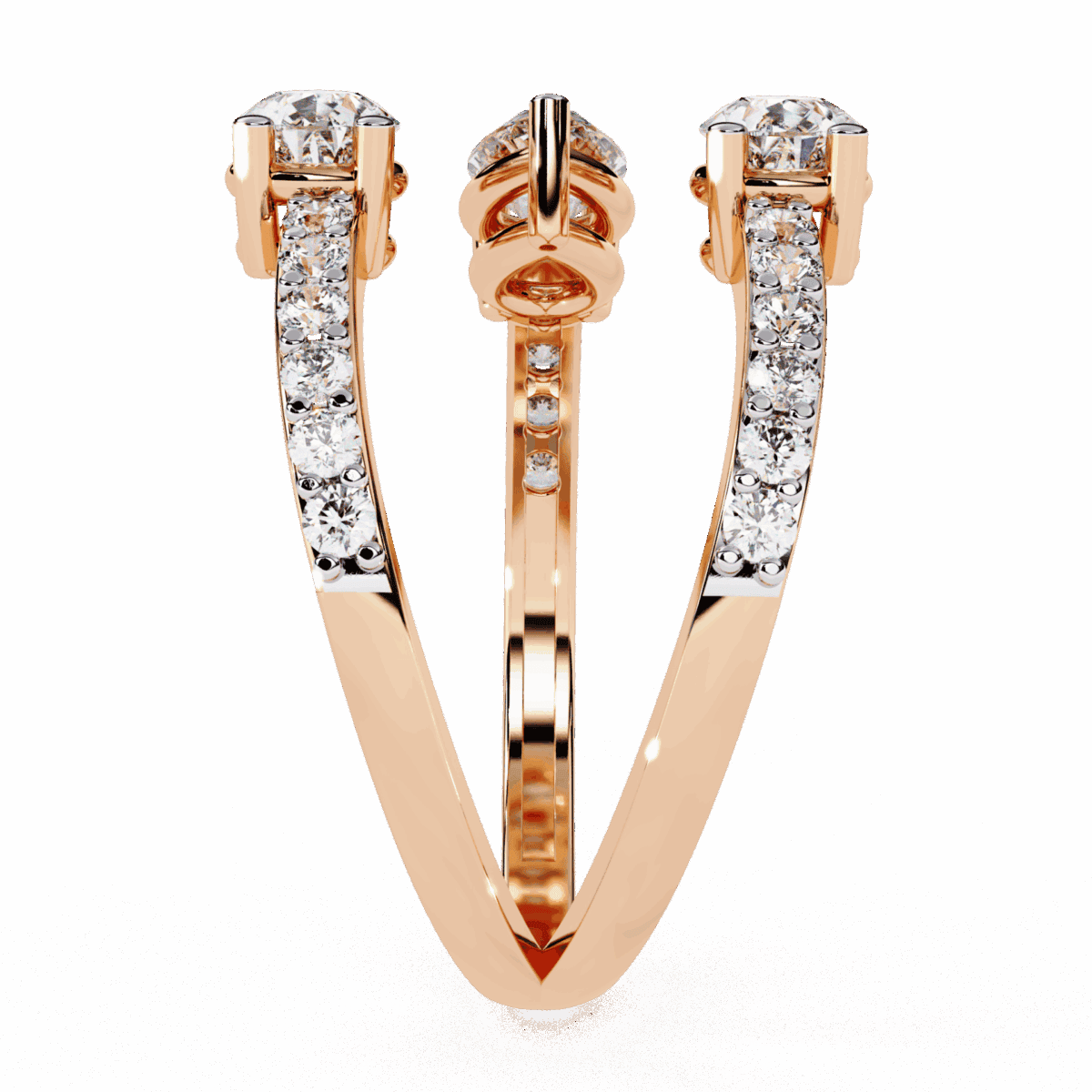 1.25 Carat Pear Cut Modern Essential Ring  Image 9